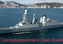 Approda nel Golfo di Napoli, il cacciatorpediniere Caio Duilio