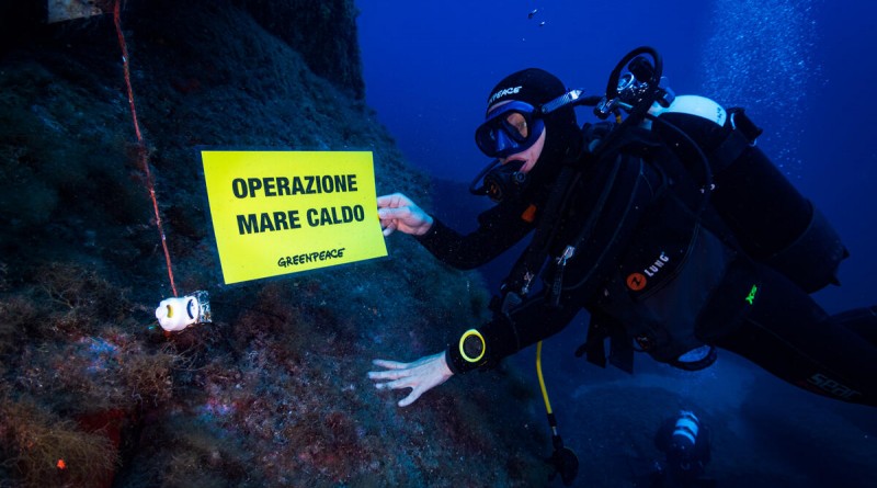 Underwater Sea Temperature Monitoring Station in SardiniaStazione di Monitoraggio della Temperatura del Mare Subacquea in Sardegna