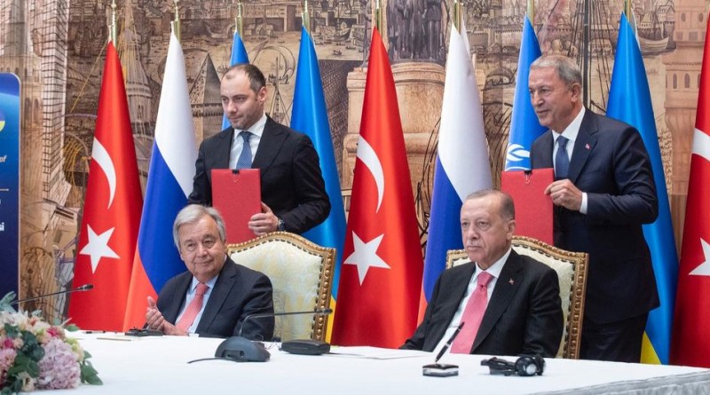 ICS acconsente la firma dell’accordo sul grano a Istanbul